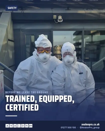 Rope access safety post: Trained, equipped, certified